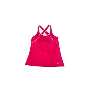 ASICS- Women’s Tank top with built in bra and Pocket size Medium